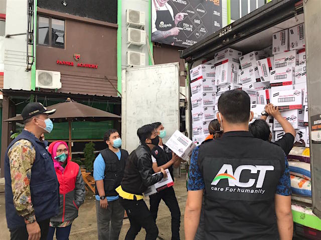 ACT Bekasi Konsisten Bantu Kemanusiaan Korban Banjir di Sulawesi dan Kalimantan